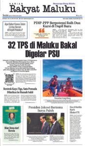 32 TPS di Maluku Bakal Digelar PSU