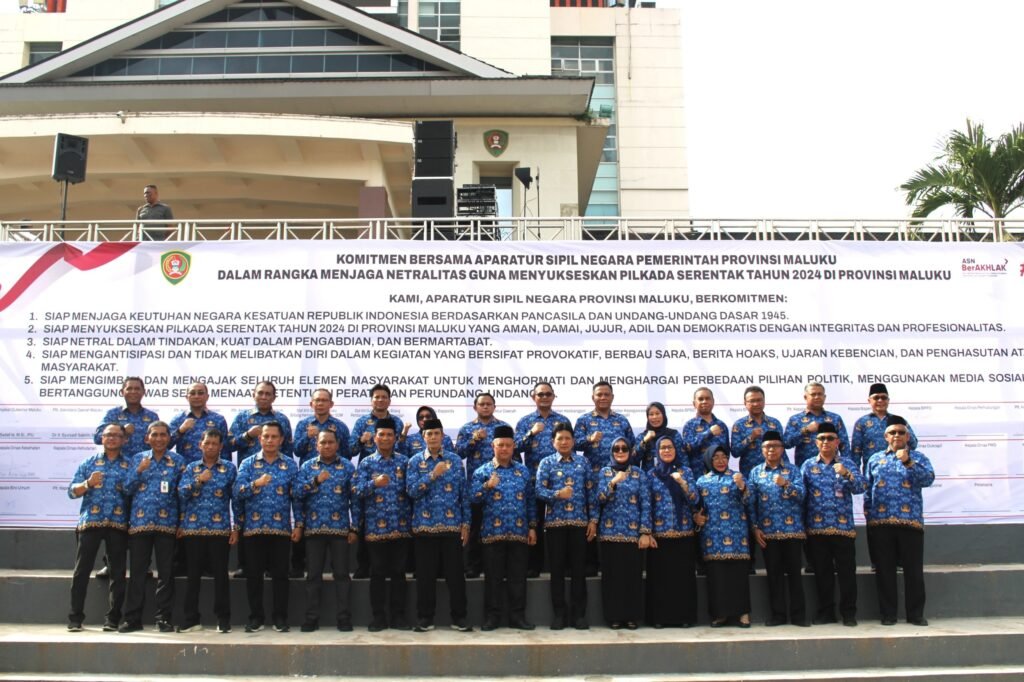 Pemprov Maluku Gelar Apel Akbar Netralitas ASN