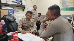 Polresta Ambon Audit Kinerja Polsek Jajaran