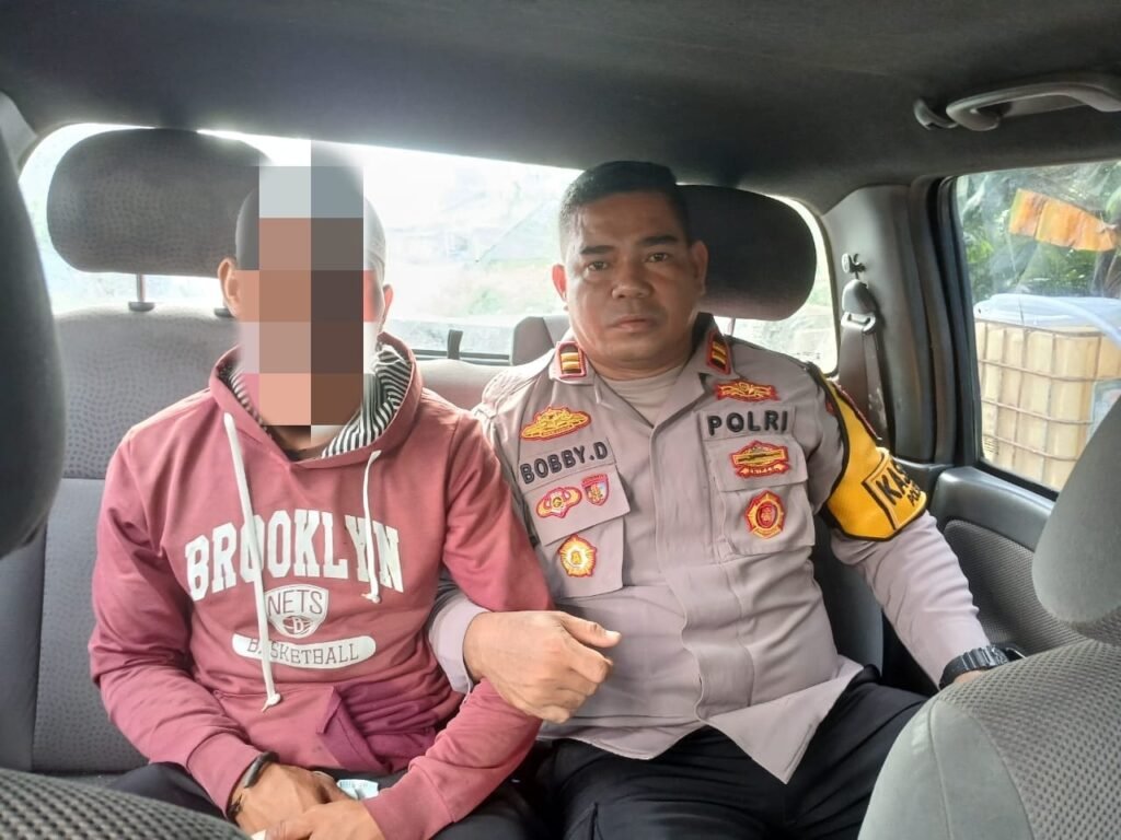 Kapolsek Haruku Amankan Pelaku Pemerkosa Anak