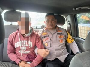 Kapolsek Haruku Amankan Pelaku Pemerkosa Anak