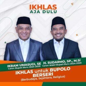 Ikram-Sudarmo Tetap Menang Pilkada Buru