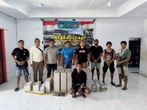 Polres Malra Tangkap Pencuri 24 Baterai Telkomsel