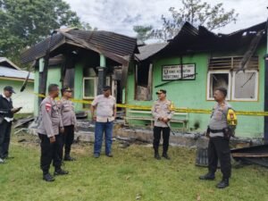 Polisi Tangkap Pelaku Pembakaran Puskesmas Pembantu Ohoi Letman