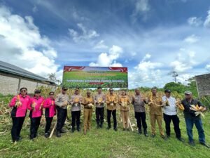 Polres Malra Panen Jagung 7,2 Ton
