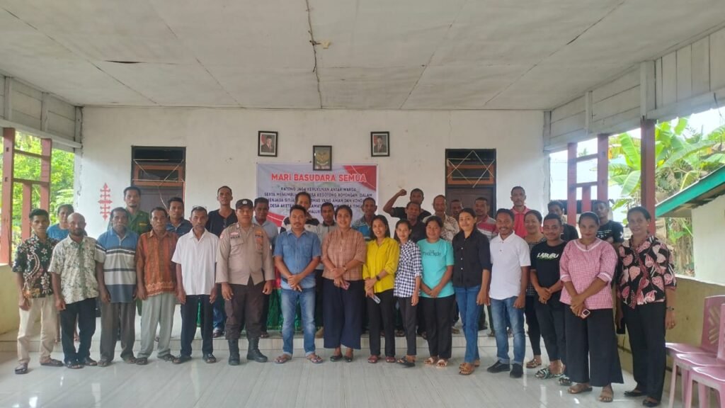 Pemerintah dan Warga Desa Akitarnate Komitmen Jaga Kamtibmas dan Selesaikan Sengketa Lahan Secara Hukum
