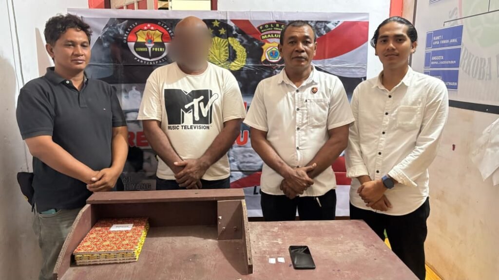Polres Malra Serahkan Tersangka Narkoba ke Jaksa