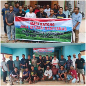 Warga Saleman dan Horale Sepakat Jaga Kamtibmas