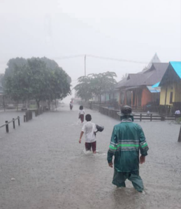 Bursel Diterjang Banjir, Aktivitas Sekolah Lumpuh