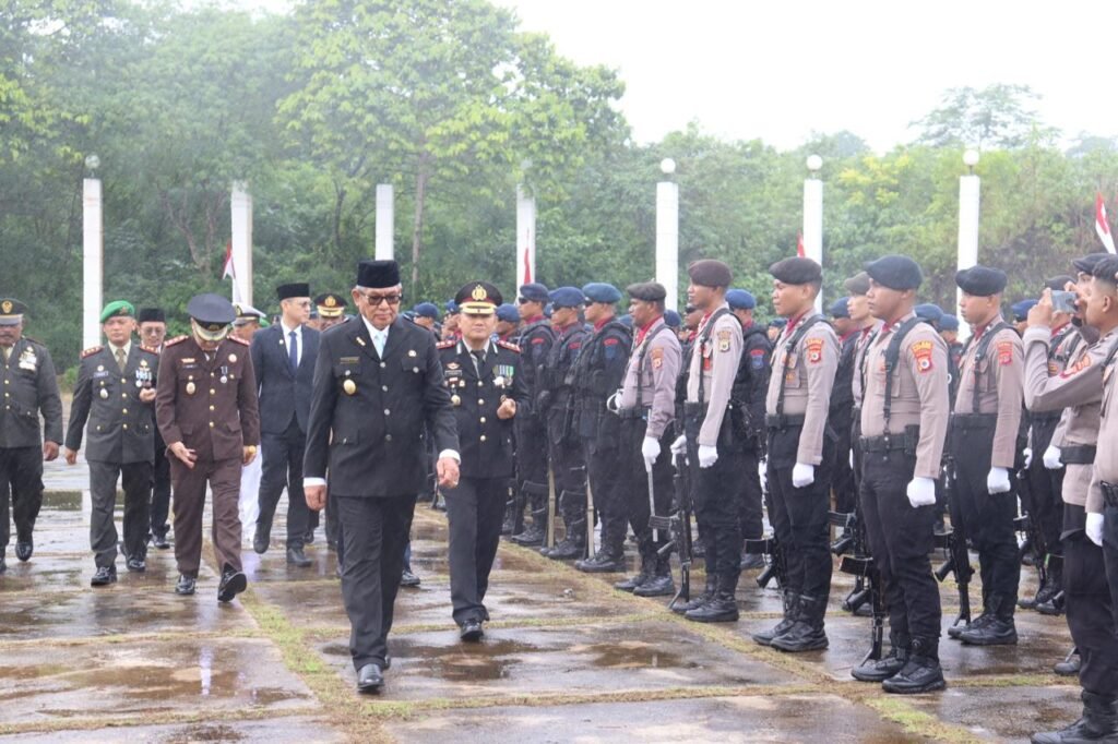 Polres Malra Gelar Upacara HUT Bhayangkara ke-79