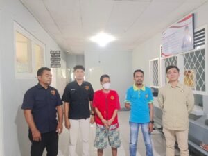Polres Malra Serahkan Tersangka Pembacokan Bripda Mashab