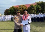 Kapolsek Namlea Edukasi Siswa SMKN 7 Buru tentang Bahaya Kenakalan Remaja