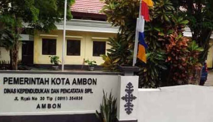 Disdukcapil Ambon Hentikan Layanan Dua Hari