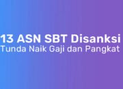 13 ASN SBT Disanksi Tunda Naik Gaji dan Pangkat