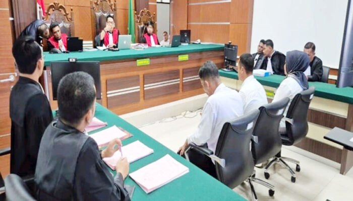 Bakar Kantor KPU Buru, 3 Terdakwa Dituntut 10 Tahun Penjara