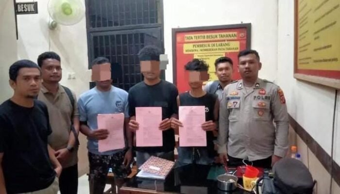 Tiga Pemuda di Namlea Bobol Counter HP Usai Pesta Miras