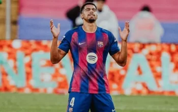 Barcelona Menang Dramatis atas Girona, Ronald Araujo Jadi Penyelamat di Menit Akhir!