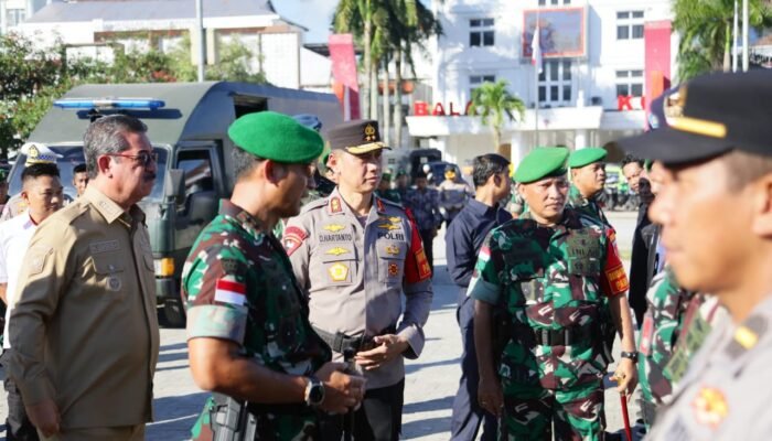 Jelang Kedatangan Wapres di Maluku, Personel TNI-Polri Disiagakan