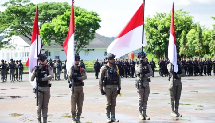 Brimob Polda Maluku Dikirim ke Papua Ikut Operasi Amole II